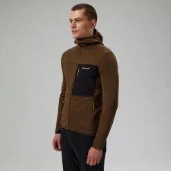 Berghaus Ridge-Hiker Kapuzenjacke für Herren - Braun/Schwarz-Herren Hoodies Und Sweatshirts