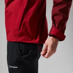 Berghaus Ridgemaster Jacke für Herren - Dunkelrot-Herren Wasserdicht