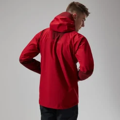 Berghaus Ridgemaster Jacke für Herren - Dunkelrot-Herren Wasserdicht