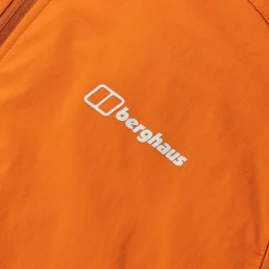 Berghaus Ridge-Roamer Lite Softshell Jacke für Herren - Orange-Herren Winddicht | Herren Leichte