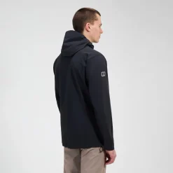 Berghaus Ridge-Roamer Lite Softshell Jacke für Herren - Schwarz-Herren Winddicht | Herren Leichte