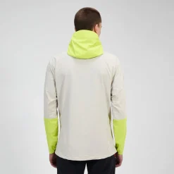 Berghaus Ridge-Roamer Lite Softshell Jacke für Herren - Grau/Gelb-Herren Winddicht | Herren Leichte