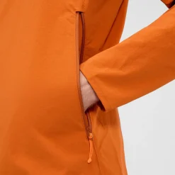 Berghaus Ridge-Roamer Lite Softshell Jacke für Herren - Orange-Herren Winddicht | Herren Leichte