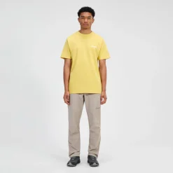 Berghaus Rolling Peaks Kurzarm Shirt für Herren - Gelb-Herren T-shirts