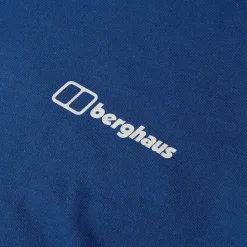 Berghaus Rolling Peaks Kurzarm Shirt für Herren - Blau-Herren T-shirts