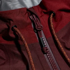 Berghaus Rothley Jacken für Damen - Dunkelrot/Dunkelbraun-Damen Wasserdicht