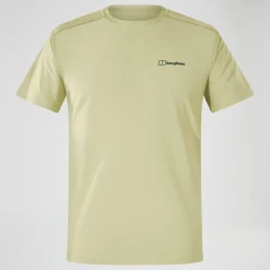 Berghaus 24/7 Short Sleeve Tech T-Shirt für Herren - Beige-Herren Baselayer