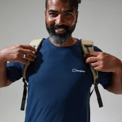 Berghaus 24/7 Short Sleeve Tech T-Shirt für Herren - Dunkelblau-Herren Baselayer