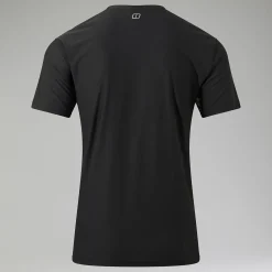 Berghaus 24/7 Short Sleeve Tech T-Shirt für Herren - Schwarz-Herren Baselayer