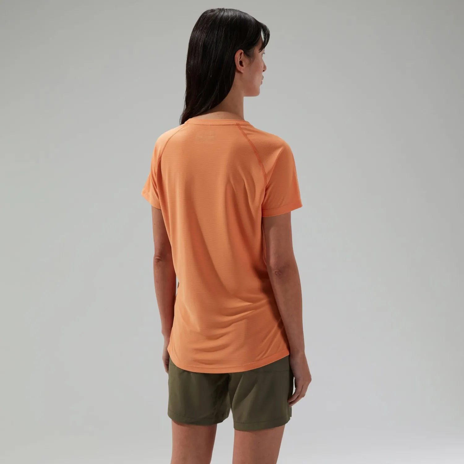 Berghaus 24/7 Short Sleeve Tech T-Shirt für Damen Orange-Damen T-shirts