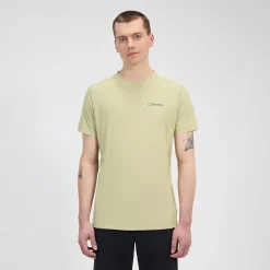 Berghaus 24/7 Short Sleeve Tech T-Shirt für Herren - Beige-Herren Baselayer