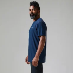Berghaus 24/7 Short Sleeve Tech T-Shirt für Herren - Dunkelblau-Herren Baselayer