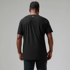 Berghaus 24/7 Short Sleeve Tech T-Shirt für Herren - Schwarz-Herren Baselayer