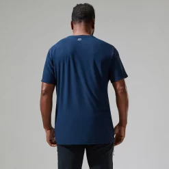 Berghaus 24/7 Short Sleeve Tech T-Shirt für Herren - Dunkelblau-Herren Baselayer
