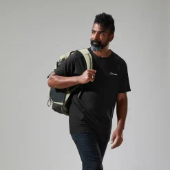 Berghaus 24/7 Short Sleeve Tech T-Shirt für Herren - Schwarz-Herren Baselayer