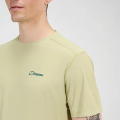Berghaus 24/7 Short Sleeve Tech T-Shirt für Herren - Beige-Herren Baselayer