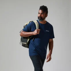 Berghaus 24/7 Short Sleeve Tech T-Shirt für Herren - Dunkelblau-Herren Baselayer