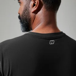 Berghaus 24/7 Short Sleeve Tech T-Shirt für Herren - Schwarz-Herren Baselayer