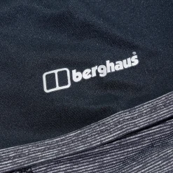 Berghaus Short Sleeve Voyager Tech T-Shirt für Damen - Dunkelgrau/Schwarz-Damen Baselayer