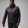 Berghaus Silksworth Daunenjacke mit Kapuze für Herren - Schwarz-Herren Isolierend