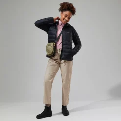 Berghaus Silksworth Daunenjacke mit Kapuze für Damen - Schwarz-Damen Isolierend
