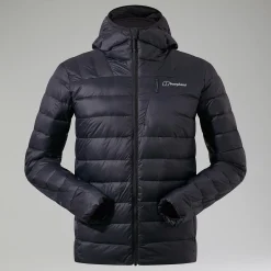 Berghaus Silksworth Daunenjacke mit Kapuze für Herren - Schwarz-Herren Isolierend