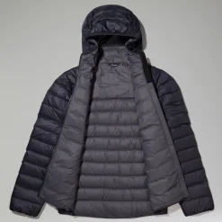 Berghaus Silksworth Daunenjacke mit Kapuze für Herren - Schwarz-Herren Isolierend