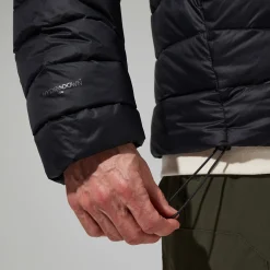 Berghaus Silksworth Daunenjacke mit Kapuze für Herren - Schwarz-Herren Isolierend