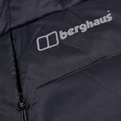 Berghaus Silksworth Daunenjacke mit Kapuze für Herren - Schwarz-Herren Isolierend
