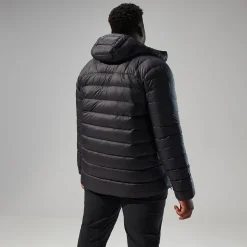 Berghaus Silksworth Daunenjacke mit Kapuze für Herren - Schwarz-Herren Isolierend