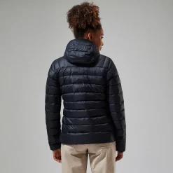 Berghaus Silksworth Daunenjacke mit Kapuze für Damen - Schwarz-Damen Isolierend