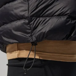 Berghaus Silksworth Daunenjacke mit Kapuze für Herren - Schwarz-Herren Isolierend