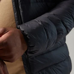 Berghaus Silksworth Daunenjacke mit Kapuze für Herren - Schwarz-Herren Isolierend
