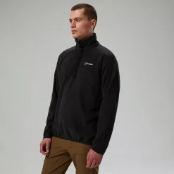 Berghaus Snap-Fleece Felltop Herren-Pullover - Schwarz-Herren Fleece