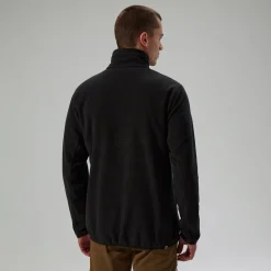 Berghaus Snap-Fleece Felltop Herren-Pullover - Schwarz-Herren Fleece