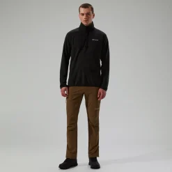 Berghaus Snap-Fleece Felltop Herren-Pullover - Schwarz-Herren Fleece