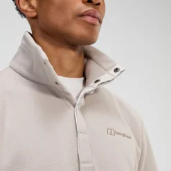 Berghaus Snap-Fleece Felltop Herren-Pullover - Grau-Herren Fleece