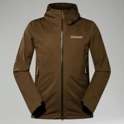 Berghaus Softshell Ridge-Roamer Herren-Jacke - Braun-Herren Winddicht