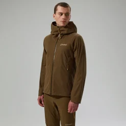 Berghaus Softshell Ridge-Roamer Herren-Jacke - Braun-Herren Winddicht