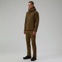 Berghaus Softshell Ridge-Roamer Herren-Jacke - Braun-Herren Winddicht