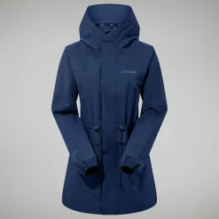 Berghaus Swirlhow Jacken für Damen - Dunkelblau-Damen Wasserdicht