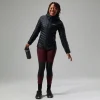 Berghaus Tephra 2.0 Kapuzen-Isolierjacke für Damen Schwarz-Damen Isolierend