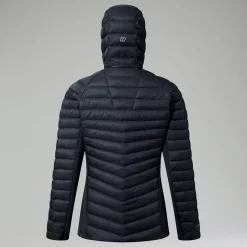 Berghaus Tephra 2.0 Kapuzen-Isolierjacke für Damen Schwarz-Damen Isolierend