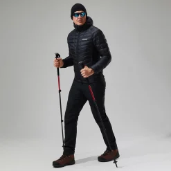 Berghaus Tephra Stretch Reflect 2.0 Hoodie für Herren - Schwarz-Herren Isolierend