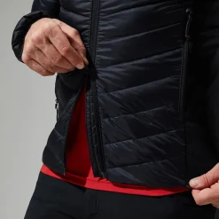 Berghaus Tephra Stretch Reflect 2.0 Hoodie für Herren - Schwarz-Herren Isolierend