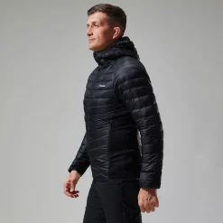 Berghaus Tephra Stretch Reflect 2.0 Hoodie für Herren - Schwarz-Herren Isolierend