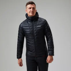 Berghaus Tephra Stretch Reflect 2.0 Hoodie für Herren - Schwarz-Herren Isolierend