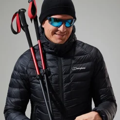 Berghaus Tephra Stretch Reflect 2.0 Hoodie für Herren - Schwarz-Herren Isolierend