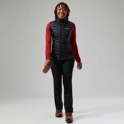 Berghaus Tephra Stretch Reflect 2.0 Weste für Damen - Schwarz-Damen Westen