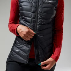 Berghaus Tephra Stretch Reflect 2.0 Weste für Damen - Schwarz-Damen Westen